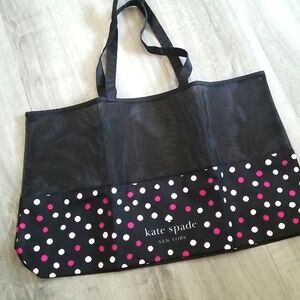 Kate Spade mesh/ beach bag